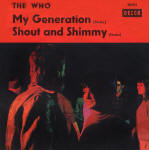 The Who - My Generation/Shout & Shimmy - 1965 Germany 45 (Red Banner Version)