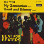 The Who - My Generation/Shout & Shimmy - 1965 Germany 45 (Yellow Banner Version)