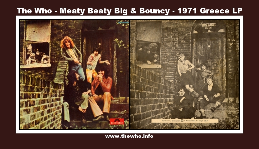 The Who - Meaty Beaty Big & Bouncy - 1971 Greece LP