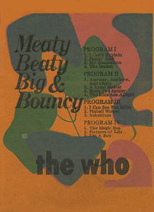 The Who - Meaty Beaty Big And Bouncy - 1971 USA 8-Track