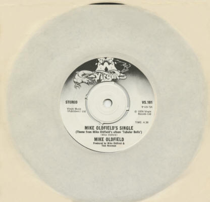Mike Oldfield - Mike Oldfield's Single - 1974 UK 45