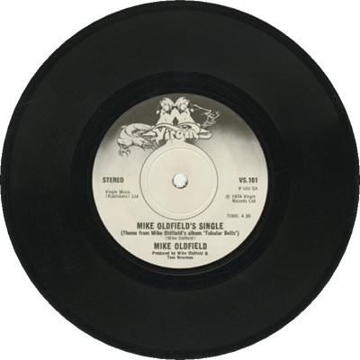 Mile Oldfield - Mike Oldfield's Single / Froggy Went A-Courting - 1974 UK 45 (Solid Core Version)