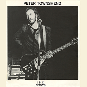 Pete Townshend - IBC Demos / Genius Of Pete Townshend - LP (Front Cover)