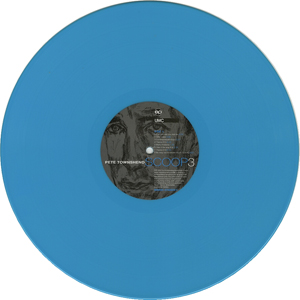 Pete Townshend - Scoop 3 - 2017 UK LP (Blue Vinyl Disc)