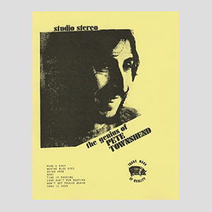 Pete Townshend - The Genius Of Pete Townshend - LP (Yellow Cover)