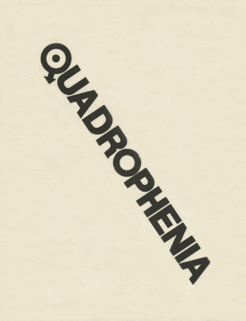 The Who - USA - 1979 Quadrophenia Press Kit