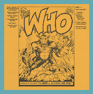 The Who - Radio London LP - Blue Vinyl Version - Back Cover