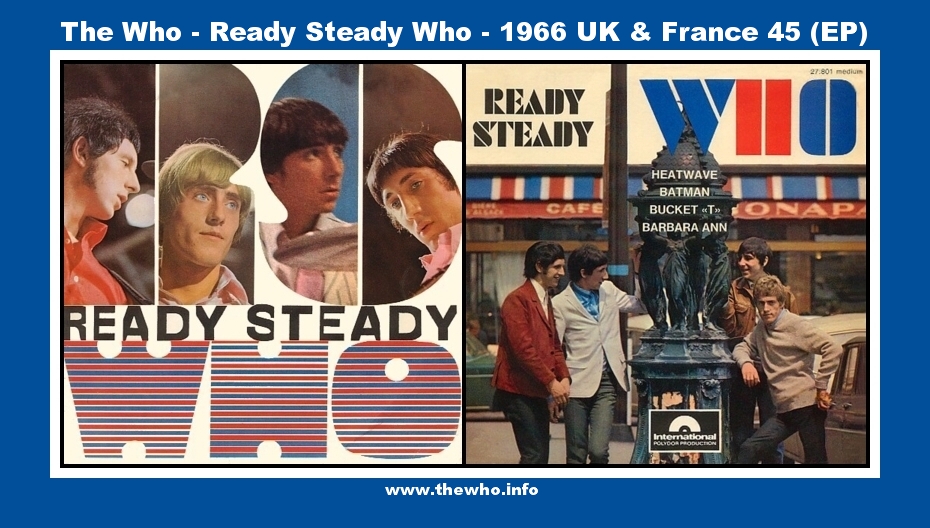 The Who - Ready Steady Who - 1966 UK & France 45 (EP)