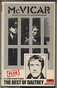 Roger Daltrey - McVicar (Soundtrack) - 1980 UK Cassette