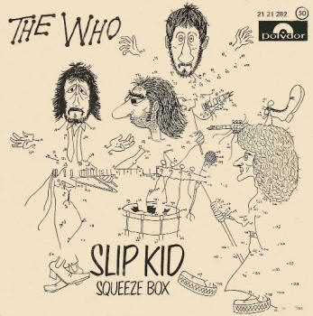 The Who - Slip Kid - 1975 Spain 45