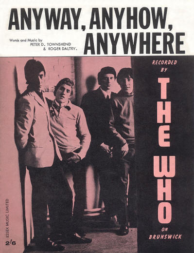 The Who - UK - Anyway, Anyhow, Anywhere - 1965