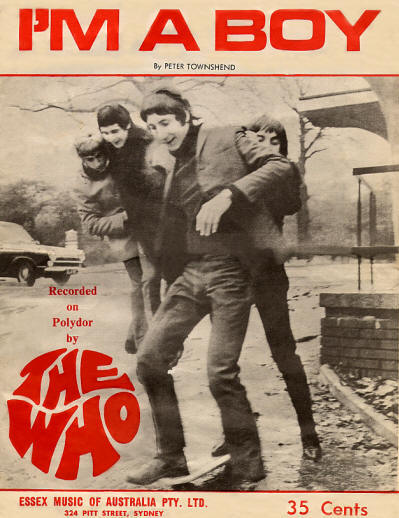 The Who - Australia - I'm A Boy - 1966