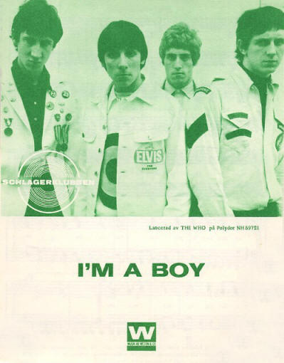 The Who - Sweden - I'm A Boy - 1966