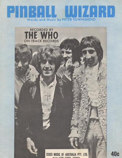The Who - Australia - Pinball Wizard - 1969