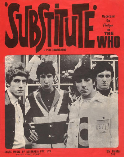 The Who - Australia - Substitute - 1966
