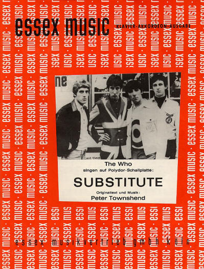 The Who - Germany - Substitute - 1966