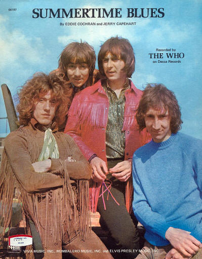 The Who - USA - Summertime Blues - 1970
