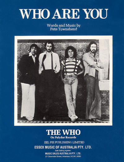 The Who - Australia - Who Are You - 1978