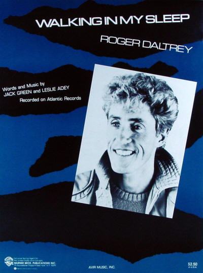 Roger Daltrey - USA - Walking In My Sleep - 1984
