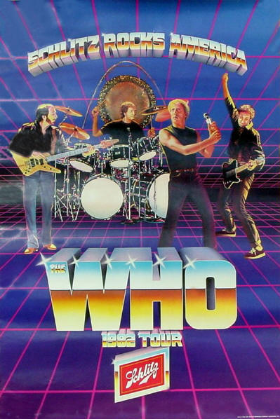 The Who - Schlitz Rocks America - 1982 USA (Promo)