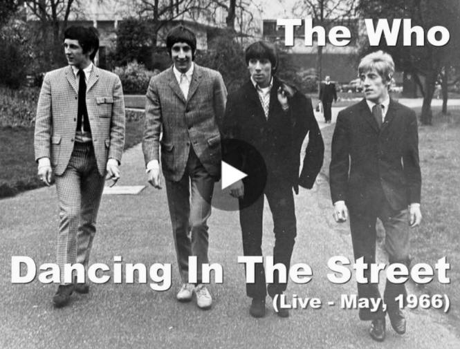 The Who - Live - Dancing In The Street - May, 1966