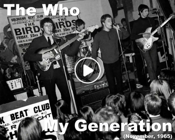 The Who - My Generation Live - November 1965