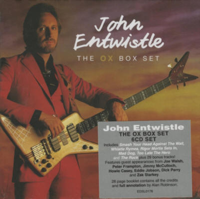 John Entwistle - "The Ox Box Set" - 2024 UK CD Box Set