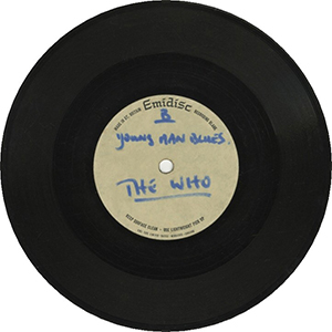 The Who - The Seeker / Young Man Blues (Studio Version) - 1970 UK 45 Acetate - B Side