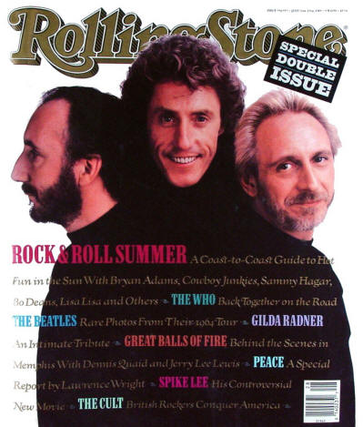 The Who - July 11,1989 - Rolling Stone Magazine