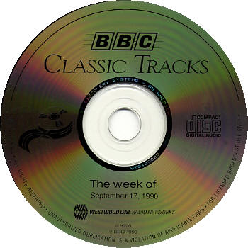 BBC Classic Tracks - 1990 USA Promo CD