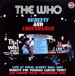 The Who - Benefit And Conference - Live At The Royal Albert Hall 2007 - CD