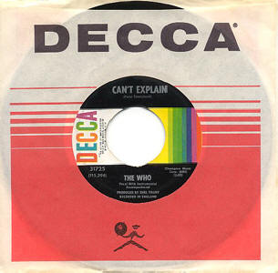 The Who - Can't Explain / Bald Headed Woman - 1965 USA 45