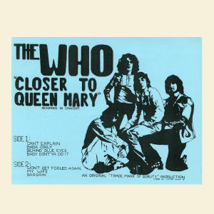 The Who - Closer To Queen Mary - 12-10-71 - LP (Orange Vinyl)