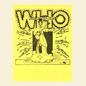 The Who - Fillmore East - LP (Yellow)