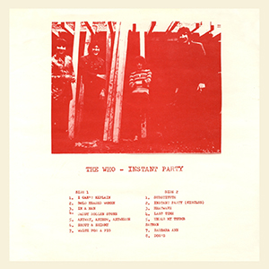 The Who - Instant Party LP 