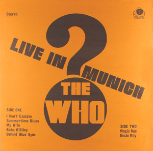The Who - Live In Munich - LP