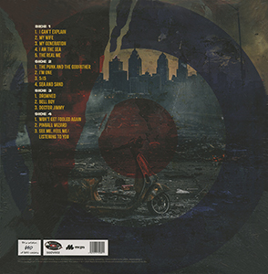 The Who - Live In Philadelphia 4.12.1973 - LP (Back Cover)