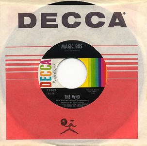 The Who - Magic Bus / Someone's Coming - 1968 USA 45