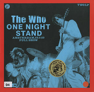 The Who - One Night Stand - LP - 09-29-69 - Red Vinyl
