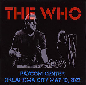 The Who - Paycom Center - Oklahoma City - May 10, 2022 - CD