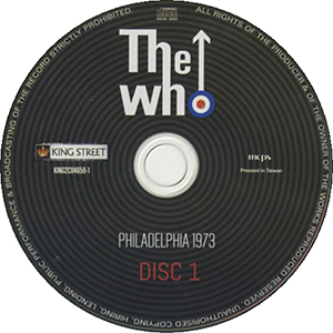 The Who - Philadelphia 1973 - 2024 Japan CD (Disc)