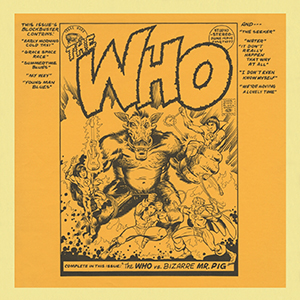 The Who - Radio London LP - Light Blue Vinyl Version - Back Cover