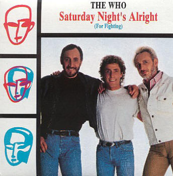 The Who - Saturday Night's Alright For Fighting - 1991 USA CD Single (Promo)