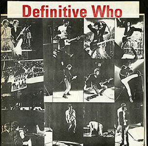 The Who - Save The Who - LP (Back Cover)