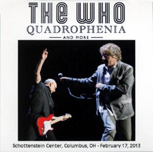 The Who - Schottenstein Center - Columbus, OH - February 17, 2013 - CD