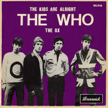 The Who - The Kids Are Alright - 1966 Belgium 45