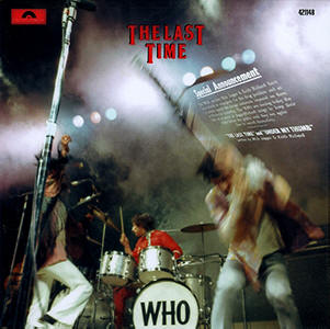 The Who - The Last Time - CD (France)