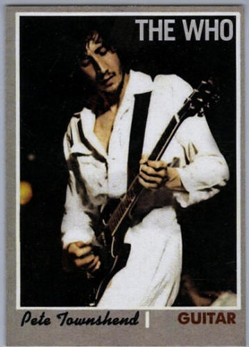 The Who - 2021 USA Trading Cards - Pete Townshend