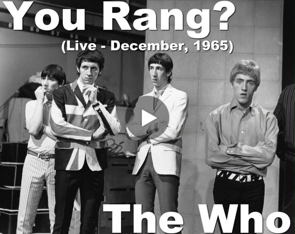 The Who - You Rang? - Live - December, 1965