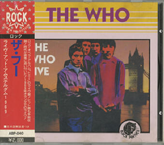 The Who Live - Japan / Italy - 09-29-69 - CD